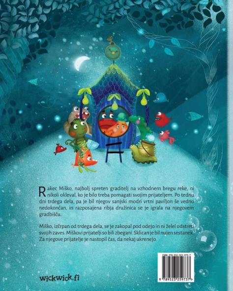 Marljiv rakec (Slovenian Edition of The Caring Crab)