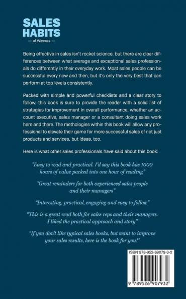 Sales Habits  of Winners