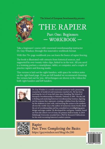 The Rapier Part One Beginners Workbook