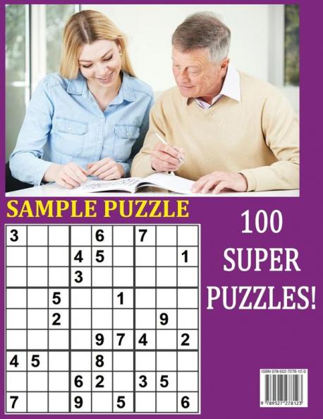 Huge Print Hard Sudoku