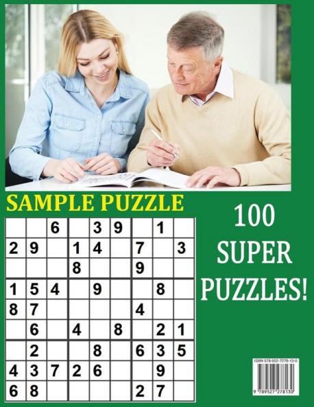 Huge Print Easy Sudoku