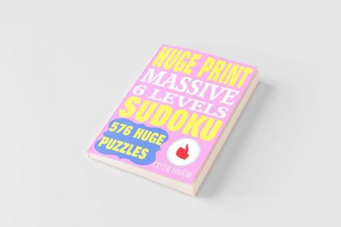 Huge Print Massive Sudoku 6 Levels