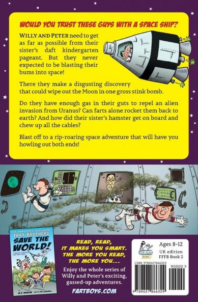 The Fantastic Flatulent Fart Brothers Go to the Moon!