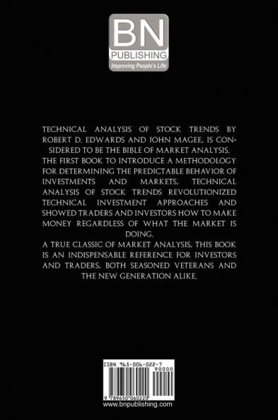 Technical Analysis of Stock Trends by Robert D. Edwards and John Magee