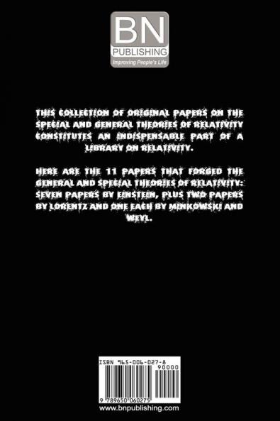 The Principle of Relativity