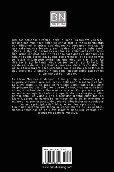 La Llave Maestra / The Master Key System by Charles F. Haanel