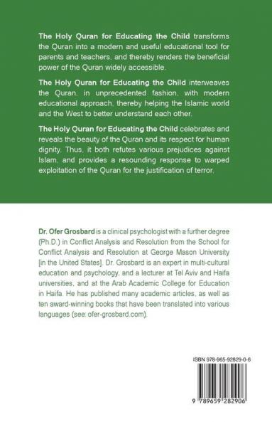 The Holy Quran for Educating the Child: With illustrative stories and psychological explanations - Part1