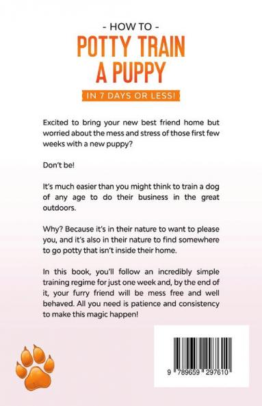 How to Potty Train a Puppy... in 7 Days or Less!