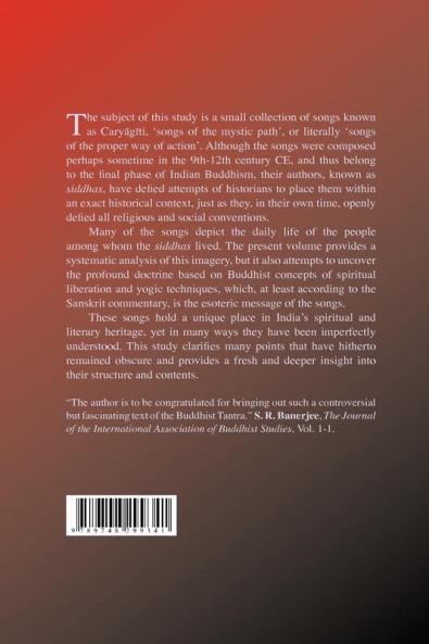 An Anthology of Buddhist Tantric Songs