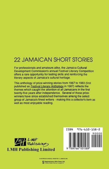 22 Jamaican Short Stories: A Selection of Prizewinning Short Stories