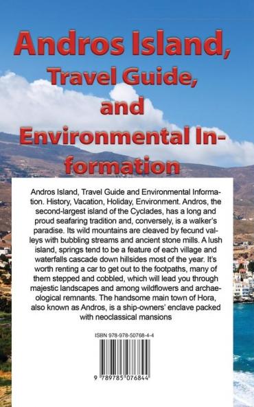 Andros Island Travel Guide and Environmental Information