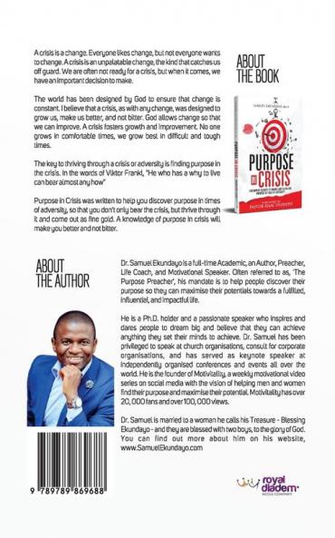 PURPOSE IN CRISIS