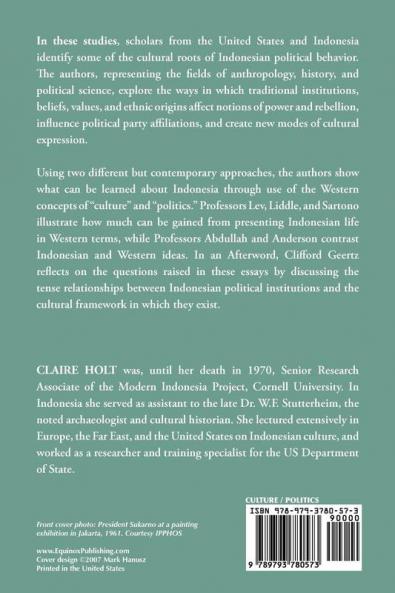 Culture and Politics in Indonesia