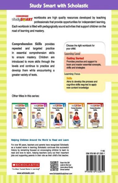 Scholastic Study Smart Comprehension Skills Level 1