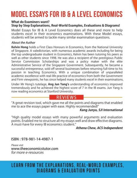 Model Essays for IB and A Level Economics