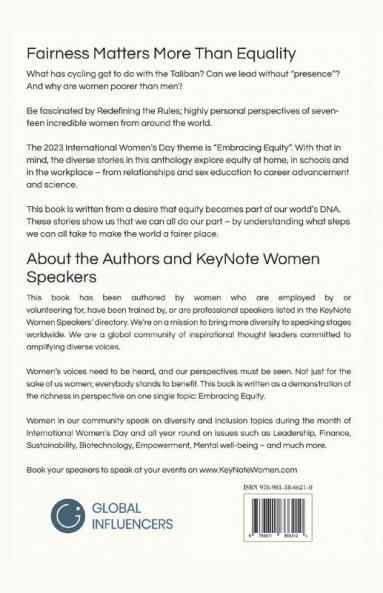 REDEFINING THE RULES: INCREDIBLE WOMEN ON HOW TOEMBRACE EQUITY
