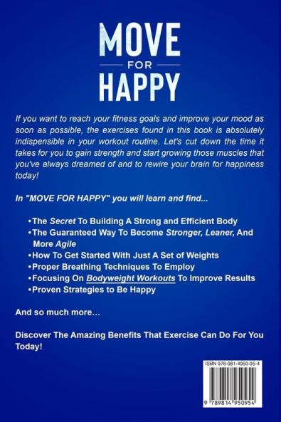 Exercise For Mood: Move For Happy - Discover How Simple Workout Plant Can Increase Emotional Regulation Release Hormones To Lift Mood and Keep You Fit