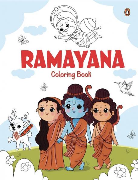 Ramayana Coloring Book
