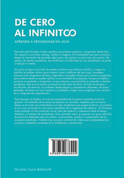 De cero al infinito. Aprende a programar en Java.