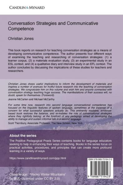 Conversation Strategies and Communicative Competence (Positive Pedagogical Praxis)