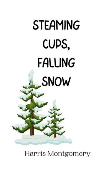 Steaming Cups Falling Snow
