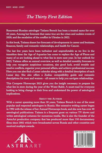 Complete Horoscope Cancer 2023: Monthly astrological forecasts for 2023