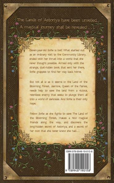 The Book of Astoriya- The Land of the Blooming Forest: Grayscale Illustrated Paperback: 1