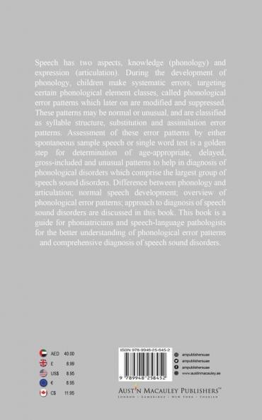 Phonological Error Patterns from a Clinical Perspective