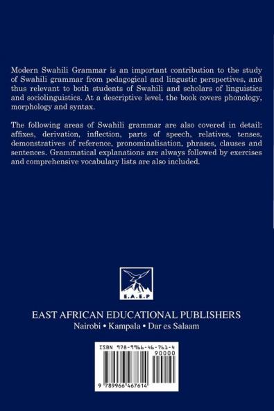 Modern Swahili Grammar