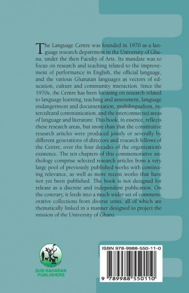 Multilingualism Language in Education and Academic Literacy. Applied Linguistics Research in the Language Centre