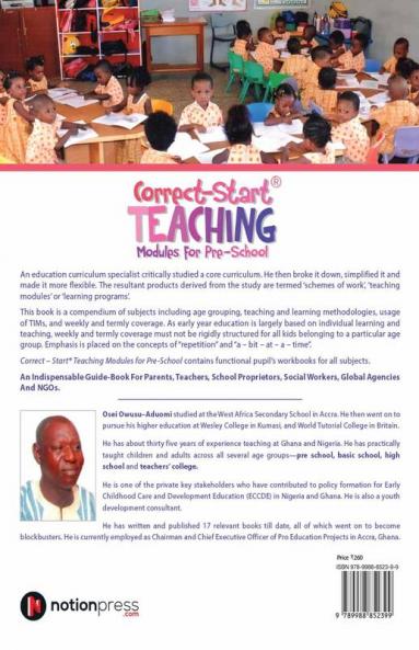 Correct-Start(R) Teaching Modules for Pre-School