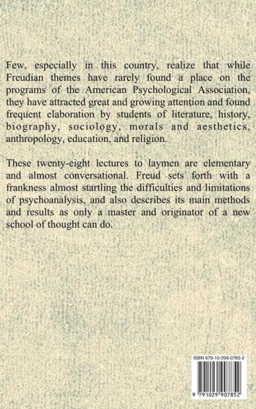 A General Introduction to Psychoanalysis
