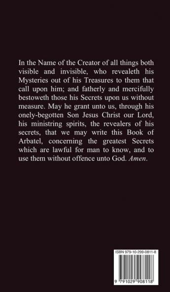 Arbatel of Magick