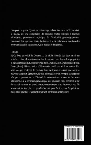 Le Livre des Cyranides