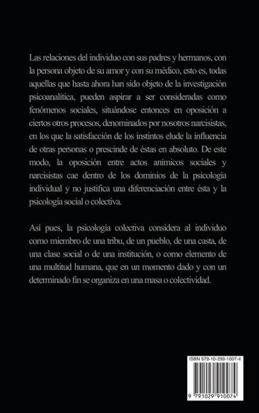 Psicología de las masas y análisis del yo