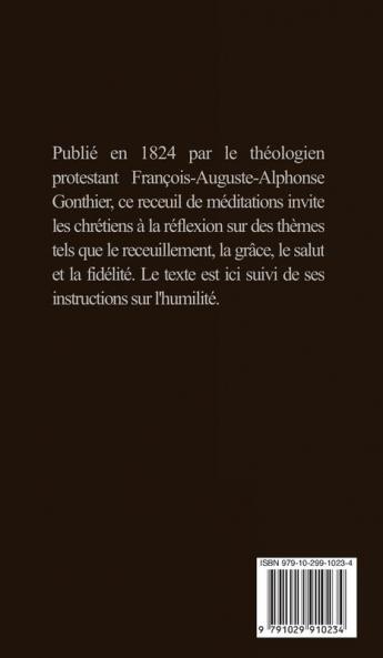 Méditations chrétiennes