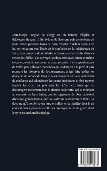 Traité de la Confiance en la Miséricorde de Dieu