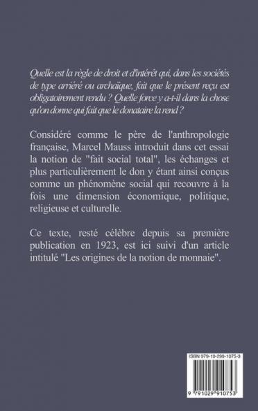 Essai sur le don