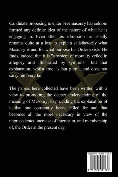The Meaning of Masonry