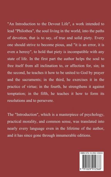 Introduction to the Devout Life (Annotated)
