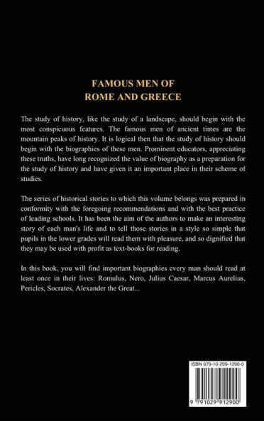 Famous Men of Rome and Greece