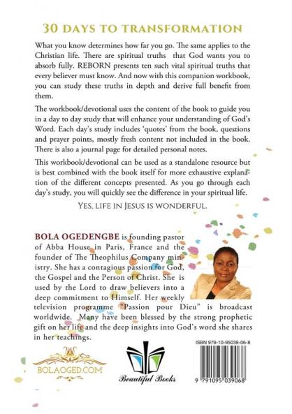 30 Day Devotional/Workbook (Reborn A New Identity): 30 days to transformation (Discipleship)