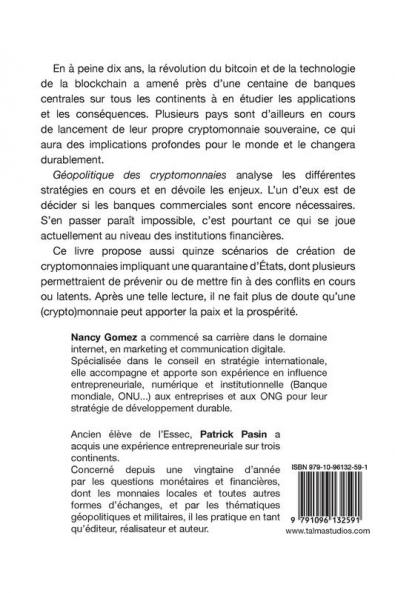 Geopolitique Des Cryptomonnaies: Le bitcoin est la première pierre de la révolution monétaire du 21e siècle. (Documents)