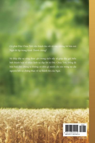 Cha Ta Sẽ Nhân Danh Ta Mà Ban Cho Các Ngươi: My Father Will Give to You in My Name (Vietnames Edition)
