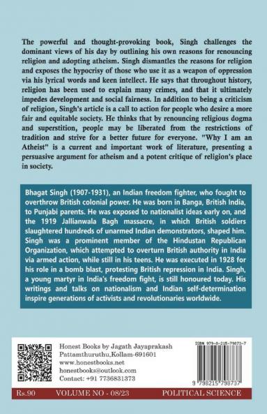 Why I am an Atheist & Other Writings