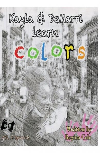 Kayla and Demarri learn colors