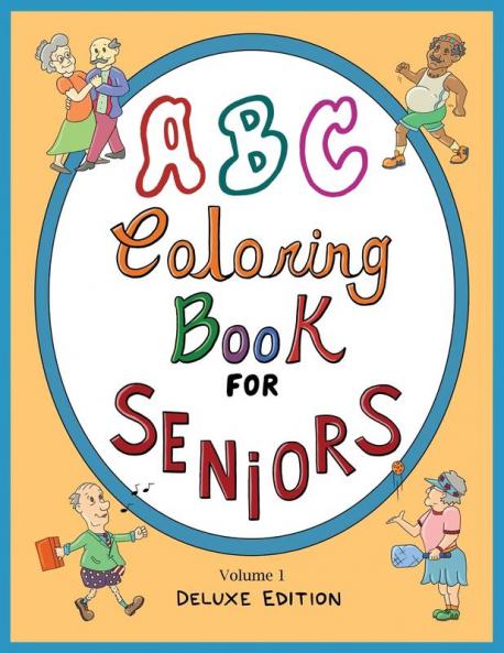 ABC Coloring Book For Seniors