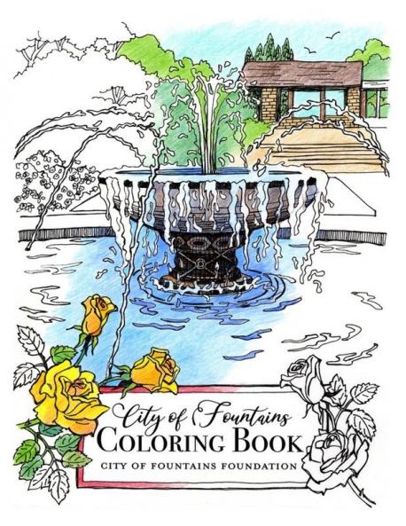 City of Fountains Coloring Book