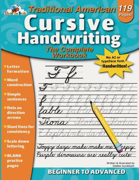 Traditional American Cursive Handwriting