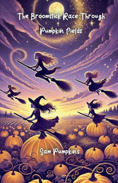 The Broomstick Race Through Pumpkin Fields